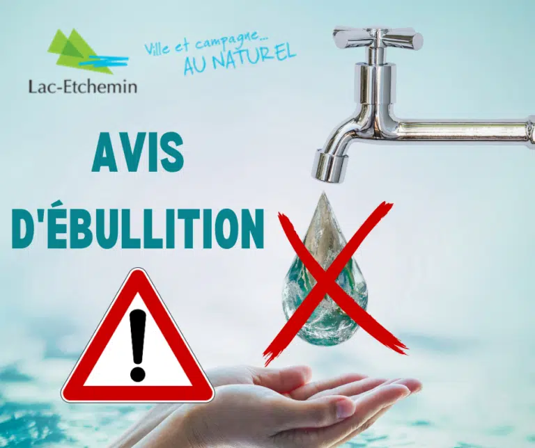 AVIS D’ÉBULLITION