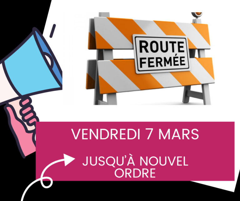 Fermeture de route